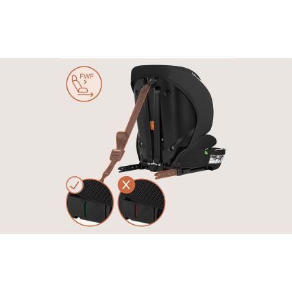 Lionelo - Silla de coche BILLY i-Size 76-150 cm Rosa bebé