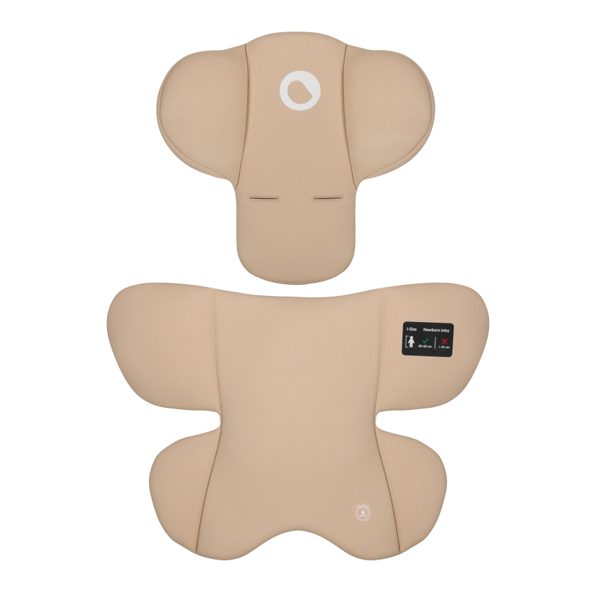 Lionelo - Silla de coche con base giratoria ASTRID SET i-Size 40-87 cm Beige Arena