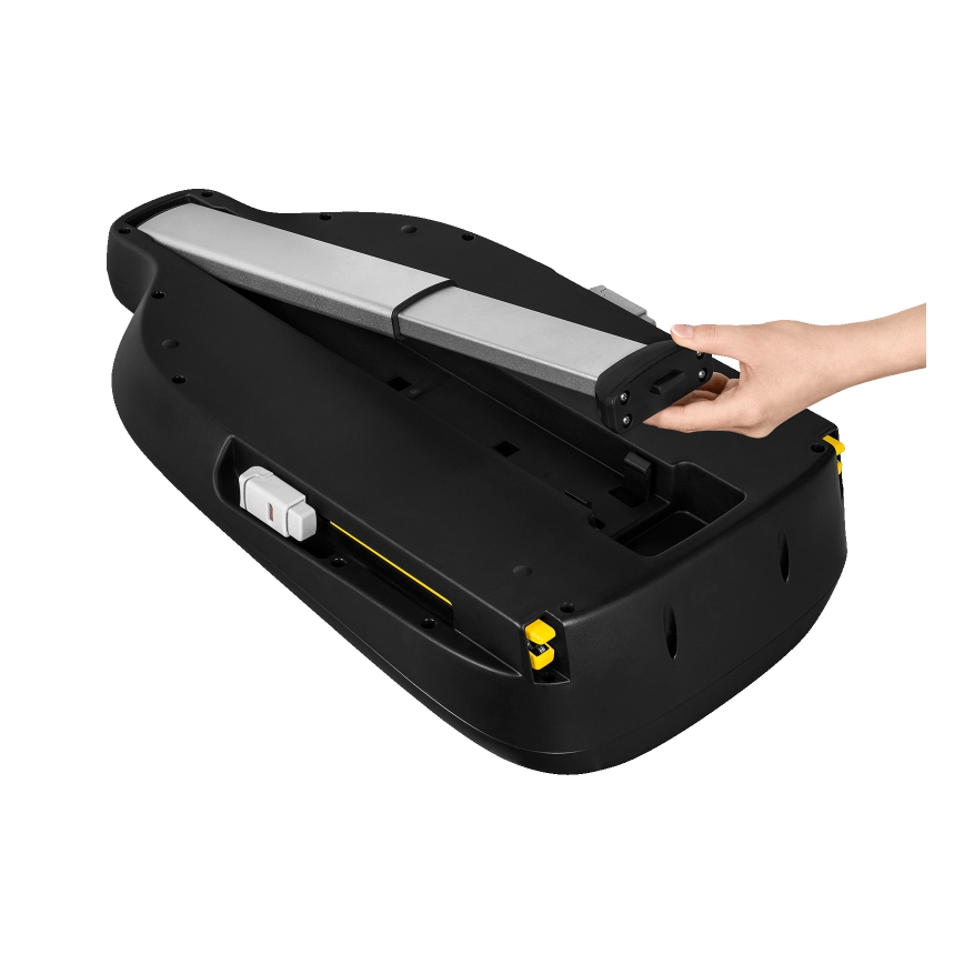 Lionelo - Silla de coche con base giratoria ASTRID SET i-Size 40-87 cm Negro/Gris