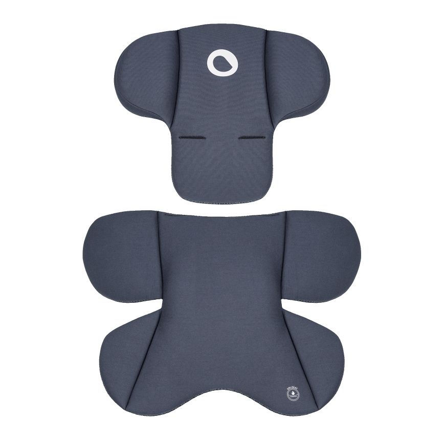 Lionelo - Silla de coche con base giratoria ASTRID SET i-Size 40-87 cm Negro/Gris