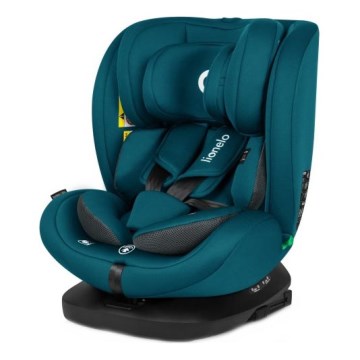 Lionelo - Silla de coche con base giratoria BASTIAAN i-Size 40-150 cm Azul índigo