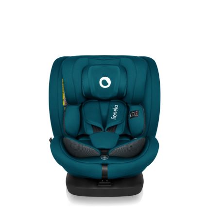 Lionelo - Silla de coche con base giratoria BASTIAAN i-Size 40-150 cm Azul índigo