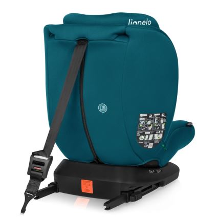 Lionelo - Silla de coche con base giratoria BASTIAAN i-Size 40-150 cm Azul índigo