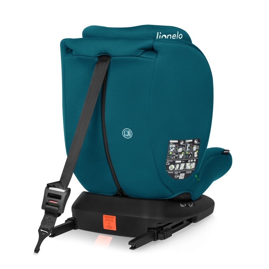 Lionelo - Silla de coche con base giratoria BASTIAAN i-Size 40-150 cm Azul índigo