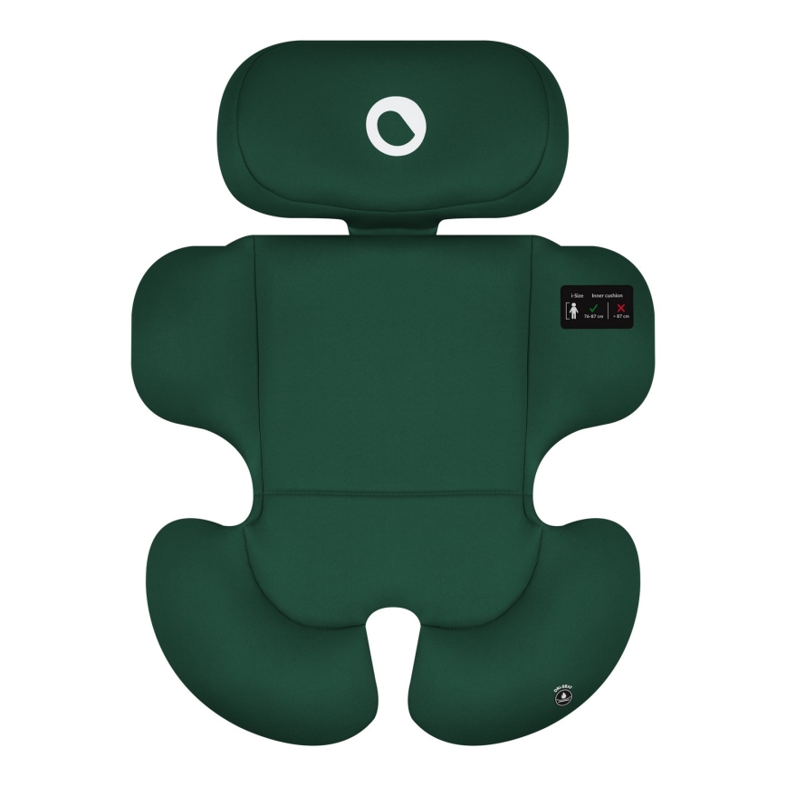 Lionelo - Silla de coche con base giratoria BASTIAAN i-Size 40-150 cm Verde Bosque