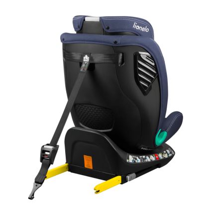 Lionelo - Silla de coche con base giratoria BASTIAAN ONE i-Size 40-150 cm azul marino