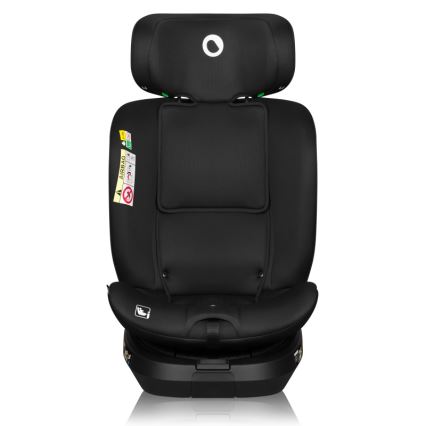 Lionelo - Silla de coche con base giratoria BRAVE i-Size 40-150 cm Negro Carbón