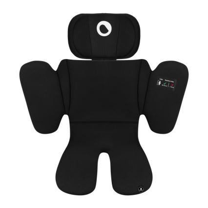 Lionelo - Silla de coche con base giratoria BRAVE i-Size 40-150 cm Negro Carbón
