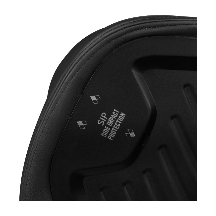 Lionelo - Silla de coche con base giratoria HARMONY i-Tamaño 40-150 cm negro/oliva