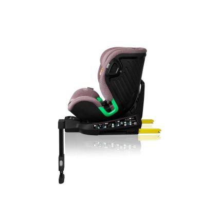 Lionelo - Silla de coche con base giratoria HARMONY i-Tamaño 40-150 cm rosa
