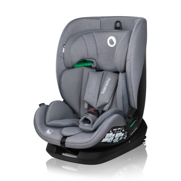 Lionelo - Silla de coche con base giratoria LAVENDER i-Size 76-150 cm Gris Stone