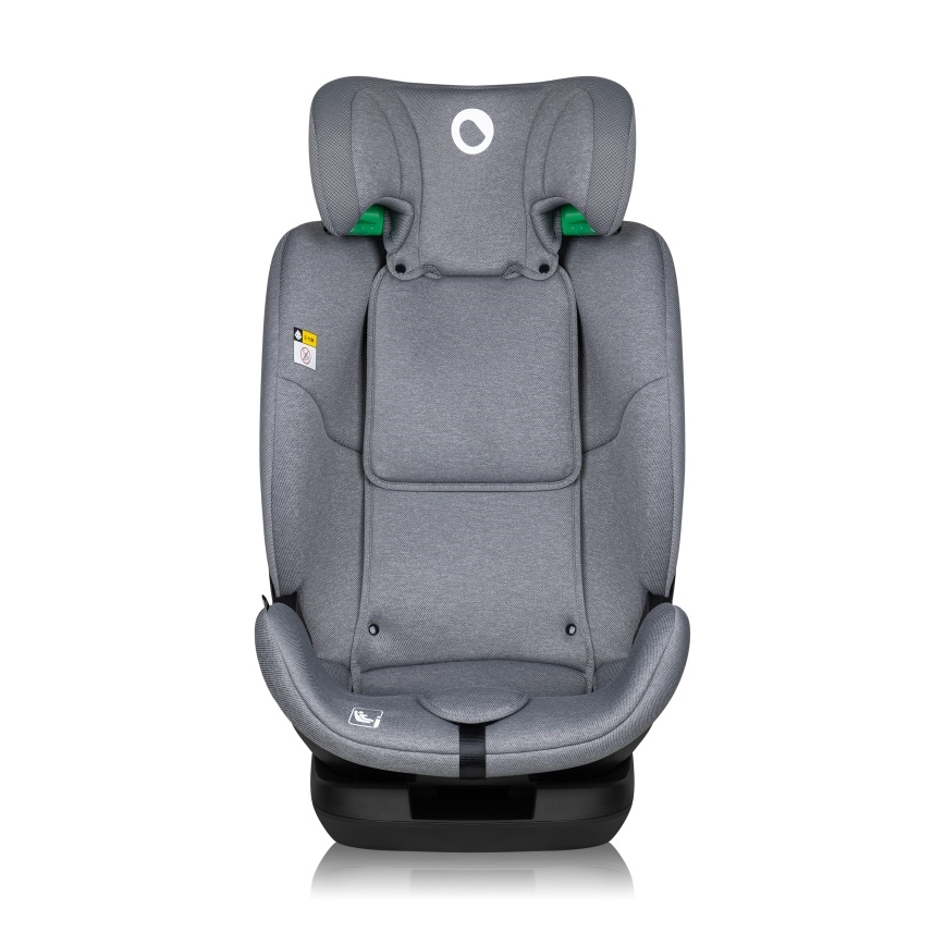 Lionelo - Silla de coche con base giratoria LAVENDER i-Size 76-150 cm Gris Stone
