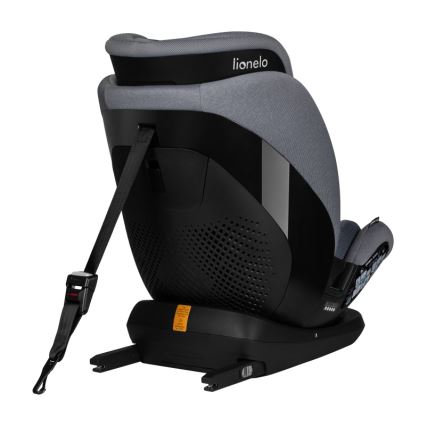 Lionelo - Silla de coche con base giratoria LAVENDER i-Size 76-150 cm Gris Stone