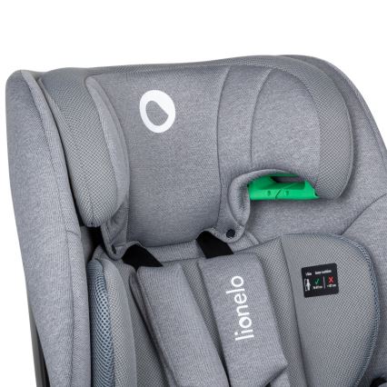 Lionelo - Silla de coche con base giratoria LAVENDER i-Size 76-150 cm Gris Stone