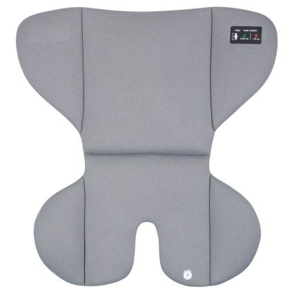Lionelo - Silla de coche con base giratoria LAVENDER i-Size 76-150 cm Gris Stone