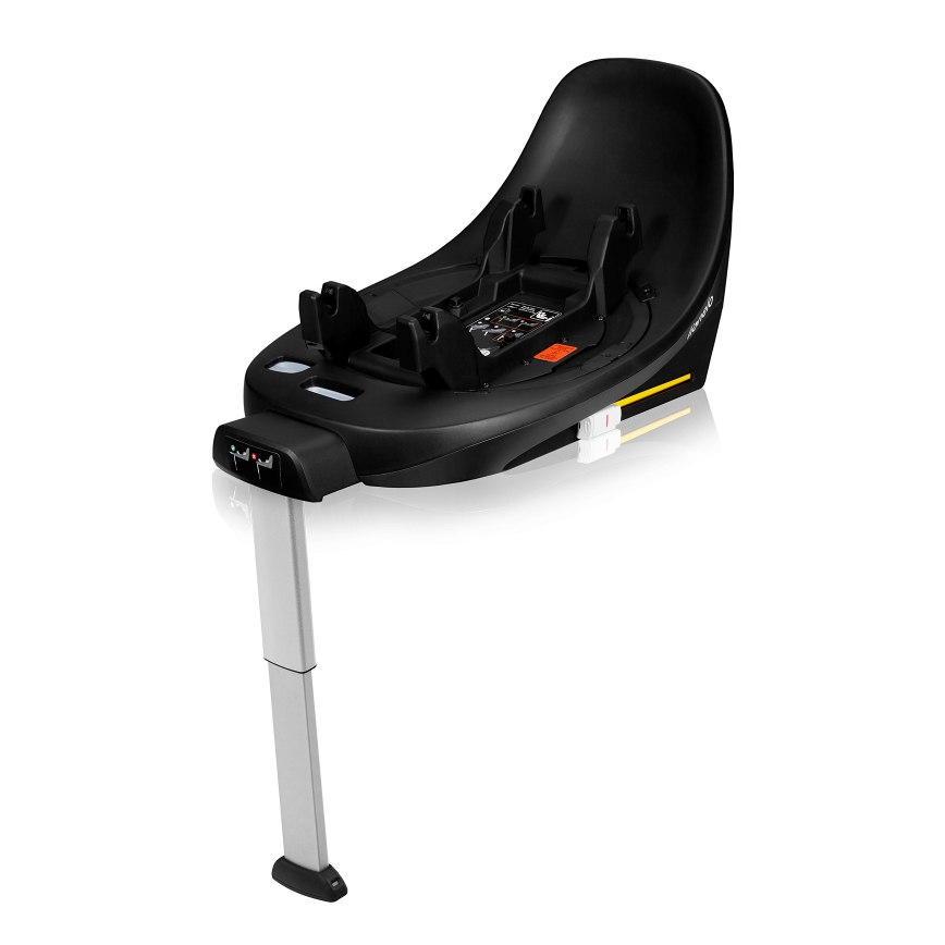 Lionelo - Silla de coche con base giratoria MOXIE SET i-Size 40-87 cm Negro Carbono