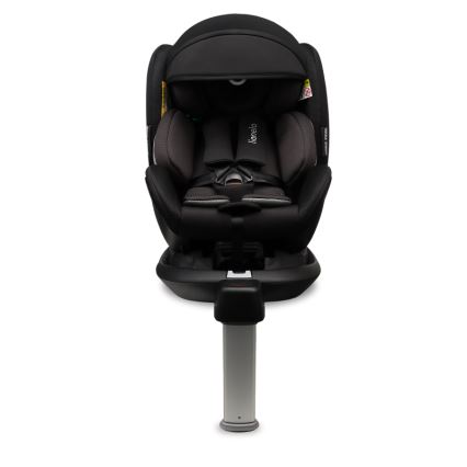 Lionelo - Silla de coche con base giratoria ANTOON PLUS i-Size 40-105 cm Negro ónix