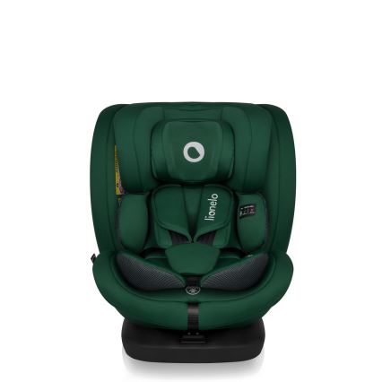 Lionelo - Silla de coche giratoria con base BASTIAAN i-Size 40-150 cm Verde Bosque