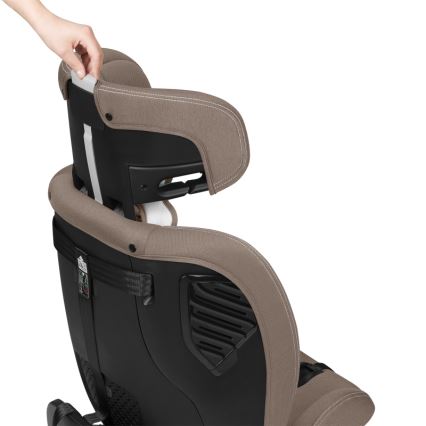Lionelo - Silla de coche giratoria con base BASTIAAN ONE i-Size 40-150 cm beige arena