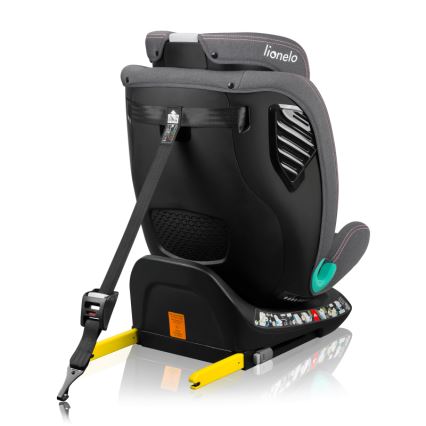 Lionelo - Silla de coche con base giratoria BASTIAAN ONE i-Size 40-150 cm Pink Rose