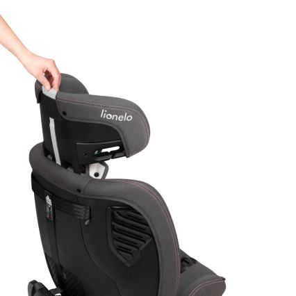 Lionelo - Silla de coche con base giratoria BASTIAAN ONE i-Size 40-150 cm Pink Rose