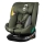 Lionelo - Silla de coche giratoria con base BASTIAAN ONE i-Size 40-150 cm Verde oliva