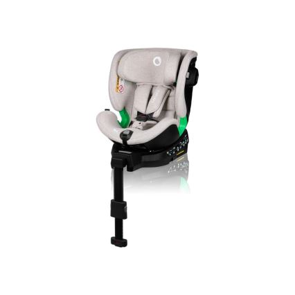 Lionelo - Silla de coche giratoria con base HARMONY i-Size 40-150 cm beige