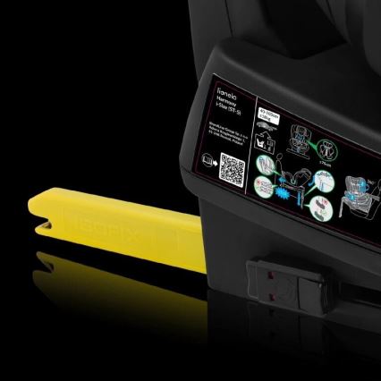 Lionelo - Silla de coche giratoria con base HARMONY i-Size 40-150 cm gris