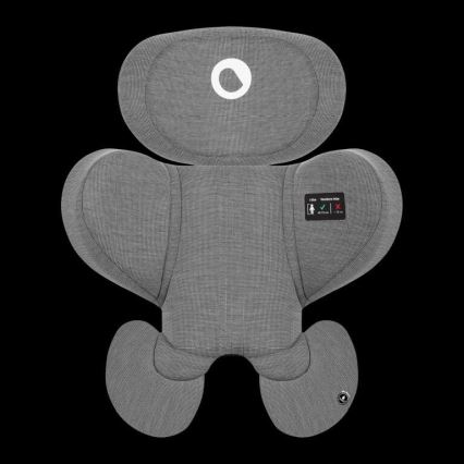 Lionelo - Silla de coche giratoria con base HARMONY i-Size 40-150 cm gris