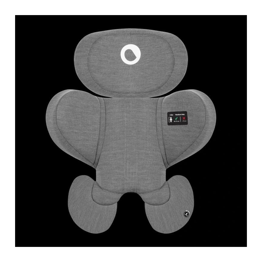 Lionelo - Silla de coche giratoria con base HARMONY i-Size 40-150 cm gris