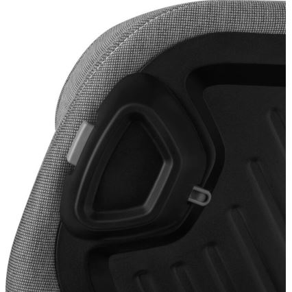 Lionelo - Silla de coche giratoria con base HARMONY i-Size 40-150 cm negro/gris