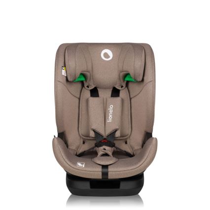 Lionelo - Silla de coche giratoria con base LAVENDER i-Size 76-150 cm Beige Latte