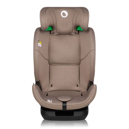 Lionelo - Silla de coche giratoria con base LAVENDER i-Size 76-150 cm Beige Latte