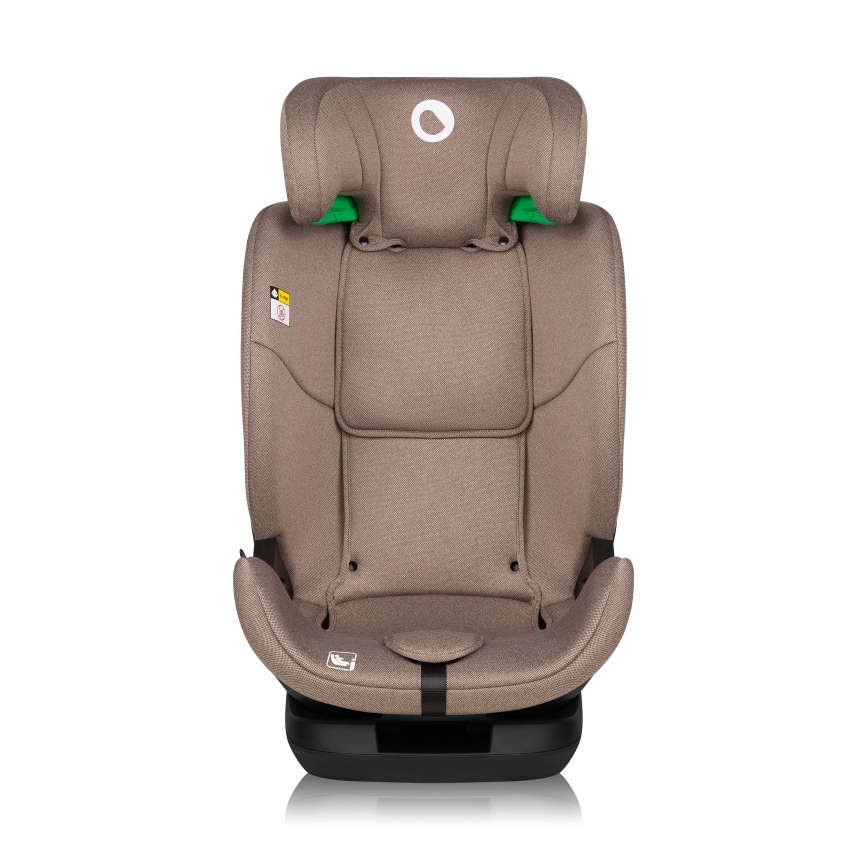 Lionelo - Silla de coche giratoria con base LAVENDER i-Size 76-150 cm Beige Latte