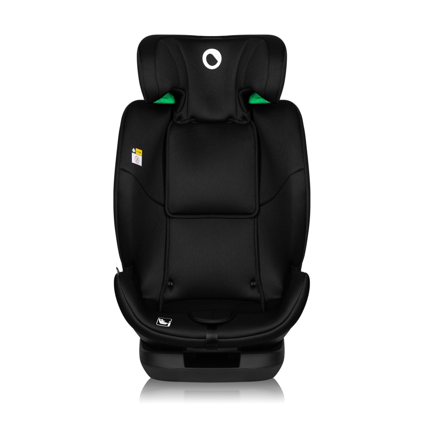 Lionelo - Silla de coche giratoria con base LAVENDER i-Size 76-150 cm negro carbón