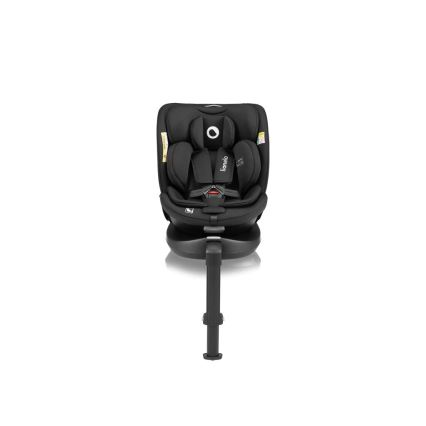 Lionelo - Silla de coche giratoria con base NAVY i-Size 40-150 cm negra