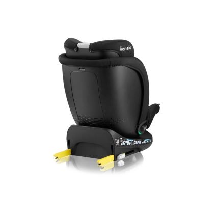 Lionelo - Silla de coche giratoria con base NAVY i-Size 40-150 cm negra