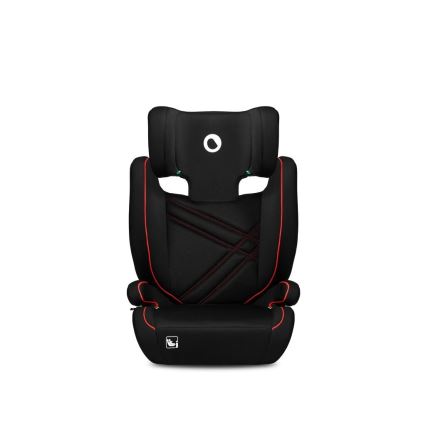 Lionelo - Silla de coche HUGO i-Size 100-150 cm negra/roja