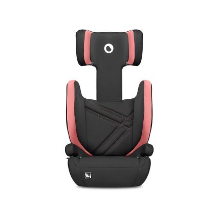 Lionelo - Silla de coche HUGO i-Size 100-150 cm negro/rosa