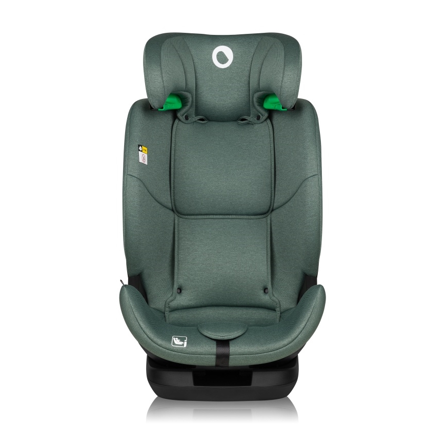 Lionelo - Silla de coche giratoria con base LAVENDER i-Size 76-150 cm Verde pistacho