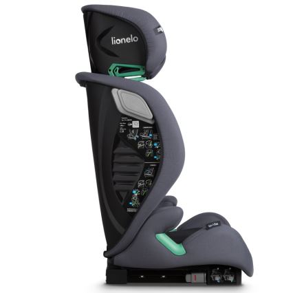 Lionelo - Silla de coche IGO i-Size 100-150 cm Gris grafito