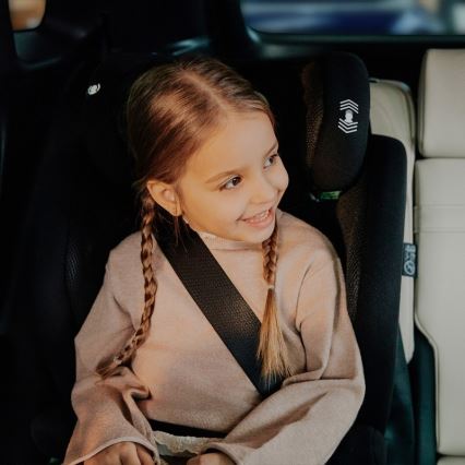 Lionelo - Silla de coche IGO i-Size 100-150 cm Negro Carbono