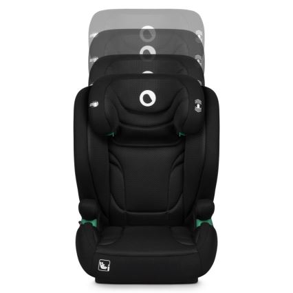 Lionelo - Silla de coche IGO i-Size 100-150 cm Negro Carbono