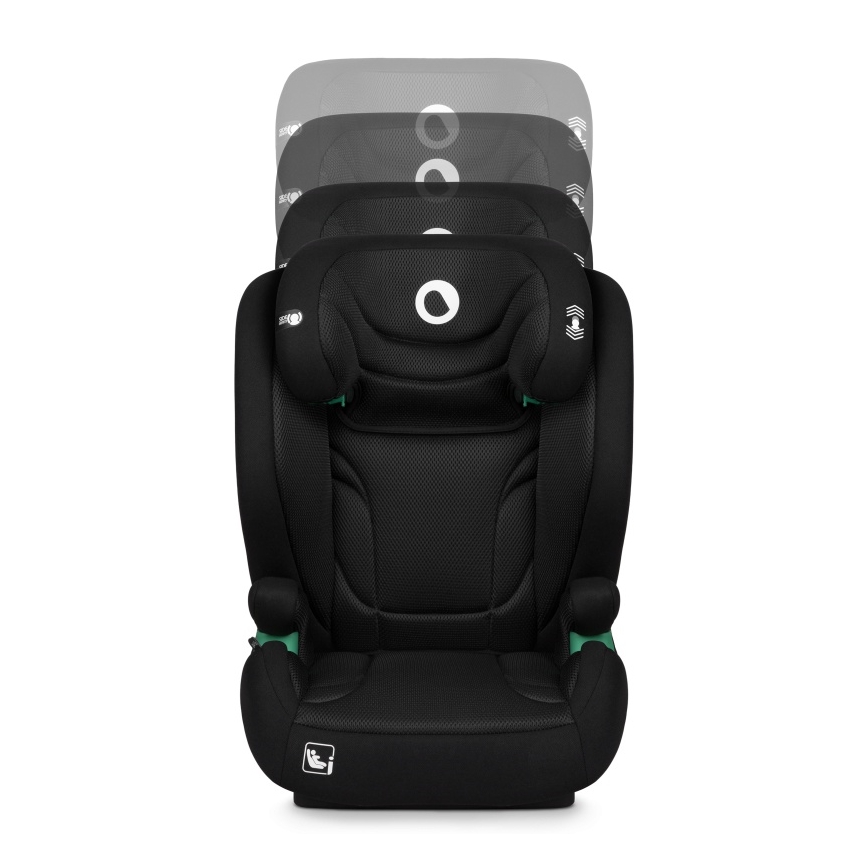 Lionelo - Silla de coche IGO i-Size 100-150 cm Negro Carbono