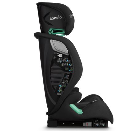 Lionelo - Silla de coche IGO i-Size 100-150 cm Negro Carbono