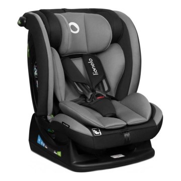 Lionelo - Silla de coche infantil AART i-Size 40-150 cm negro/gris