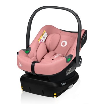 Lionelo - Silla de coche infantil ASTRID i-Size 40-87 cm Rosa Coral