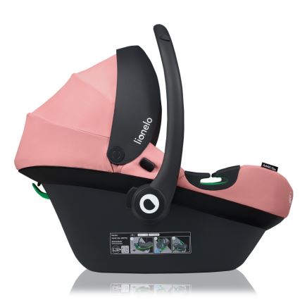 Lionelo - Silla de coche infantil ASTRID i-Size 40-87 cm Rosa Coral