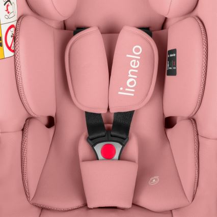 Lionelo - Silla de coche infantil ASTRID i-Size 40-87 cm Rosa Coral
