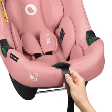Lionelo - Silla de coche infantil ASTRID i-Size 40-87 cm Rosa Coral
